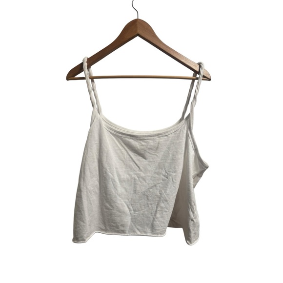 aerie Tops - Aerie White Tank Top NWT Size XL